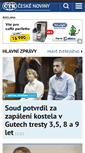 Mobile Screenshot of ceskenoviny.cz